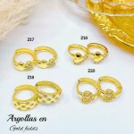 #1 argolla oro chino 