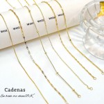 #37 cadena oro chino18 k #wt