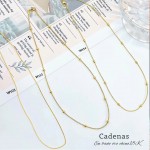 #37 cadena oro chino18 k #wt