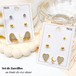 #B Tk set topito oro chino 