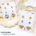 #B Tk set topito oro chino 