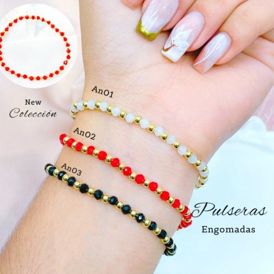 #01 pulsera cristal pequeña