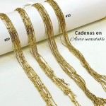 #37 paquete cadena acero inoxidable de 10 und