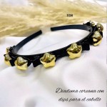 Deadema coreana con clips para el cabello 