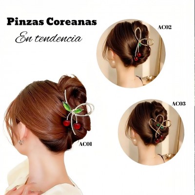 #001 Pinzas coreanas en tendencia 2.15$ 