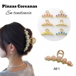#001 Pinzas coreanas en tendencia 2.15$ 