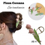 #001 Pinzas coreanas en tendencia 2.15$ 