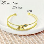 Pulsera girasol de lujo 