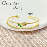 Pulsera girasol de lujo 