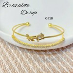 Pulsera girasol de lujo 