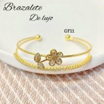 Pulsera girasol de lujo 
