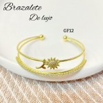 Pulsera girasol de lujo 