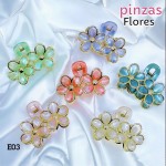#001 Pinzas de flores 