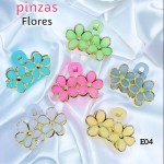 #001 Pinzas de flores 
