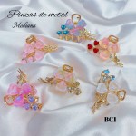 #000 pinza de Dama metal en tendencia g color
