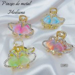 #008Pinza de dama rosa  