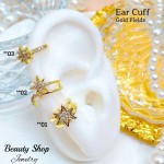 #Ear cuff gold field *