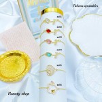 #3 Pulsera ajustable oro chino 
