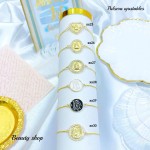 #3 Pulsera ajustable oro chino 