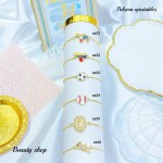 #3 Pulsera ajustable oro chino 