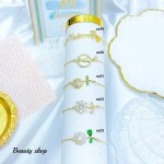 #3 Pulsera ajustable oro chino 