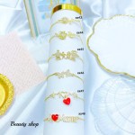 #3 Pulsera ajustable oro chino 