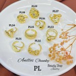 #A Anillos Tipo Chunky Oro Chino 