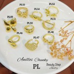 #A Anillos Tipo Chunky Oro Chino 