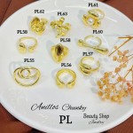 #A Anillos Tipo Chunky Oro Chino 