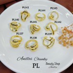 #A Anillos Tipo Chunky Oro Chino 