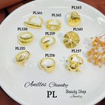#A Anillos Tipo Chunky Oro Chino 