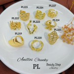 #A Anillos Tipo Chunky Oro Chino 