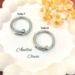 anillo clavo acero inoxidable