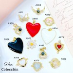 #022 Cadena con dije (dije 1.65$)9.5&