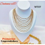 Super promocion paquete de  cadena 10 und por 10$