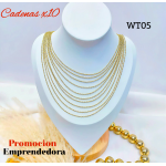 Super promocion paquete de  cadena 10 und por 10$