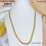 #39 cadena tipo figaro para caballero
