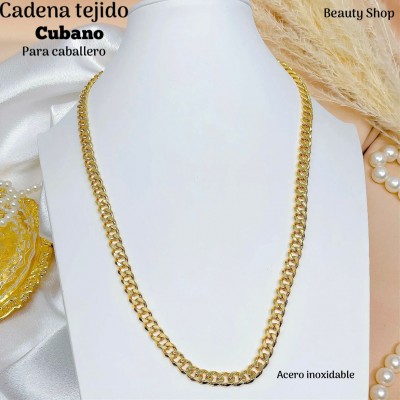 #39 cadena tipo figaro para caballero