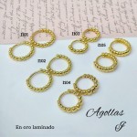 #1 #i argolla oro chino figura #1 #i argolla oro chino figura