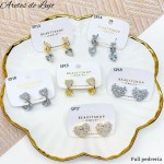 #B Sp zarcillo lujos oro chino 18k