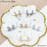#B Sp zarcillo lujos oro chino 18k