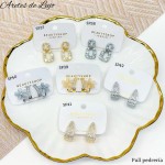 #B Sp zarcillo lujos oro chino 18k