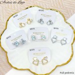 #B Sp zarcillo lujos oro chino 18k