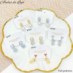 #B Sp zarcillo lujos oro chino 18k