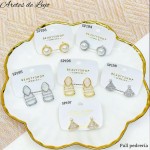 #B Sp zarcillo lujos oro chino 18k