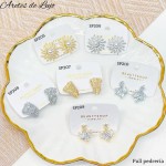 #B Sp zarcillo lujos oro chino 18k