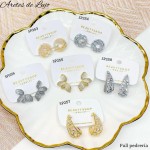 #B Sp zarcillo lujos oro chino 18k