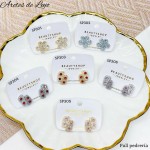 #B Sp zarcillo lujos oro chino 18k