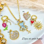 #010 cadena con dije (dije2.5$)12&