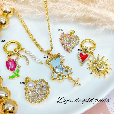 #010 cadena con dije (dije2.5$)12&